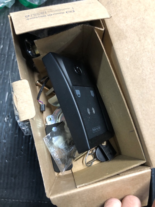 Photo 1 of ***(MISSING PARTS)***Schlage Encode Plus Smart Wi-Fi Lock for Front Door, Keyless Entry Deadbolt, Unlock with Apple Watch, Built-in WiFi and App Control, Easy Install, Alexa & Apple HomeKit Compatible, Matte Black