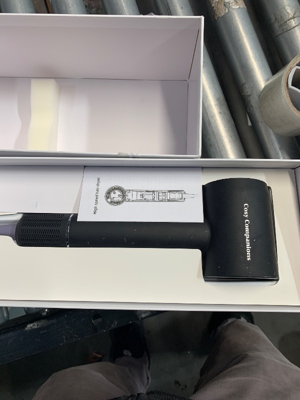 Photo 1 of (used) Hair Dryer, 150000 RPM High-Speed Brushless Motor Negative Ionic Blow Dryer for Fast Drying, Low Noise Thermo-Control