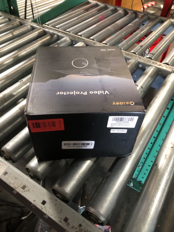 Photo 1 of [Built-in Apps/GoogIe TV/1500ANSI] Smart Projector 4K Supported with WiFi and Bluetooth, GoogIe Voice, Zoom&Keystone, 180°Stand, HDR10, Goiaey C26 Portable Mini Projector for Movie/Home Theater Use