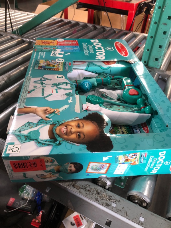 Photo 1 of ***FACTORY SEALED***Durable Doctor Kit for Kids, Deluxe Pretend Play Medical Kit Toy with Real Stethoscope, Doctor Toys for Toddlers Boys Girls Aged 3 4 5 6 7 8