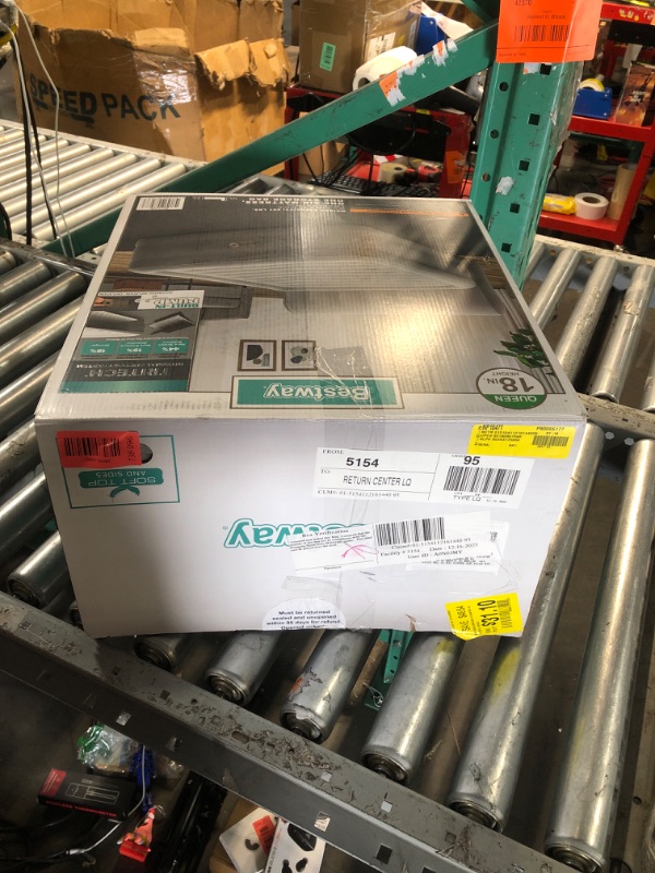 Photo 1 of ***STOCK PHOTO FOR REFERENCE ONLY***Air Mattress Full with Built in Pump,18''Inflatable Mattress of Upgraded Vertical Beams,Self Inflatable/Deflation Blow Up Mattress in 3 Mins,Flocked Top Airbed with Carry Bag for Home, Camping