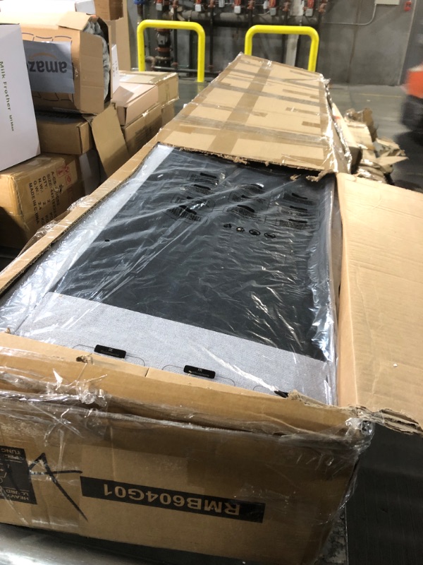 Photo 1 of ***TRUCK/TRAILER PICKUP ONLY***VASAGLE Lift Up Storage Bed Frame King Size, Hydraulic Platform Bed, with Upholstered Headboard, 1100 lb Weight Capacity, No Box Spring Needed, Easy Assembly, Modern, Dove Gray URMB604G01V1