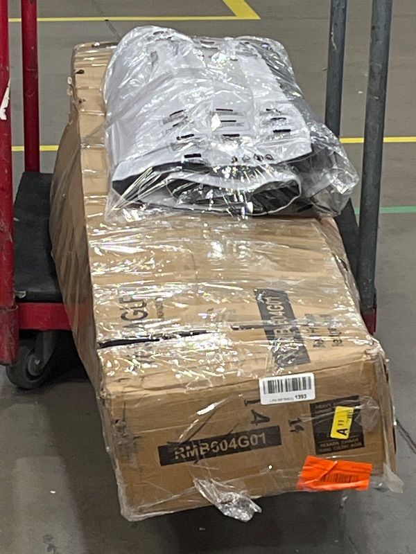 Photo 1 of ***TRUCK/TRAILER PICKUP ONLY***VASAGLE Lift Up Storage Bed Frame King Size, Hydraulic Platform Bed, with Upholstered Headboard, 1100 lb Weight Capacity, No Box Spring Needed, Easy Assembly, Modern, Dove Gray URMB604G01V1