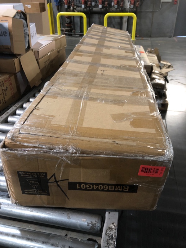 Photo 1 of ***TRUCK/TRAILER PICKUP ONLY***VASAGLE Lift Up Storage Bed Frame King Size, Hydraulic Platform Bed, with Upholstered Headboard, 1100 lb Weight Capacity, No Box Spring Needed, Easy Assembly, Modern, Dove Gray URMB604G01V1