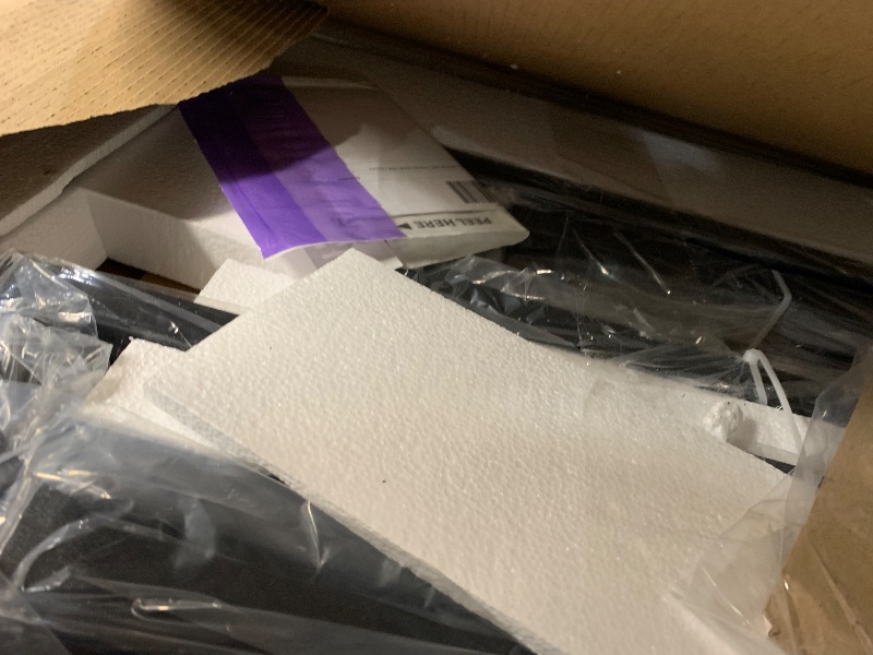 Photo 1 of Feonase 5-Piece Dining Table Set for 4-8 People, 63" Extendable Kitchen Table with 2 Benches and 2 Square Stools, Mid-Century Modern Wooden Dining Room Table, Space-Saving, Walnut