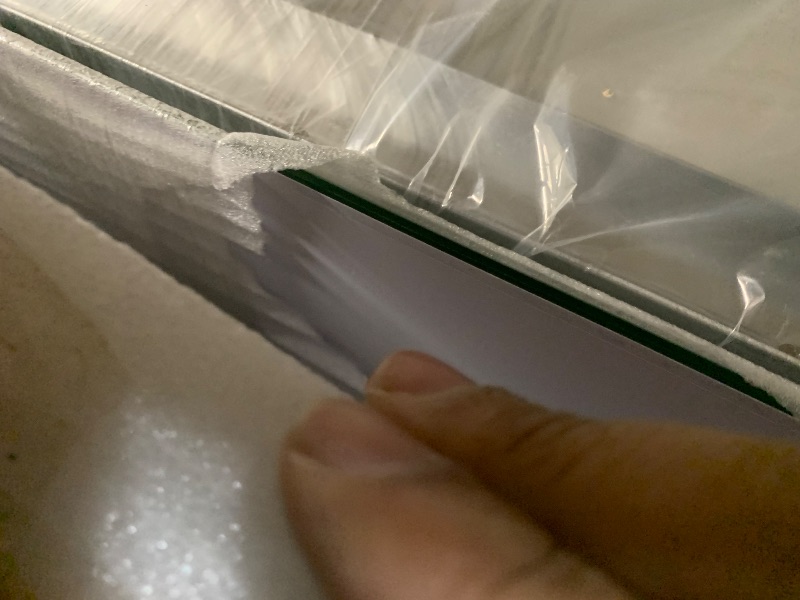 Photo 1 of (back of mirror damaged) **TRUCK/TRAILERPICK UP ONLY)

SHYWENHSIU 60"x32" Medicine Cabinet Mirror, LED Lighted Medicine Cabinet with Electrical Outlet?USB, Anti-Fog, 3 Colors Temperature Stepless Dimmable, Aluminum Cabinet for Storage and Mordern Decor