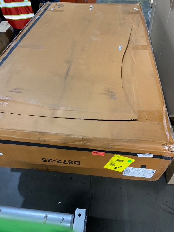 Photo 1 of Signature Design by Ashley Fortmaine Contemporary Dining Table with Natural Live Edge, Light Brown & Black