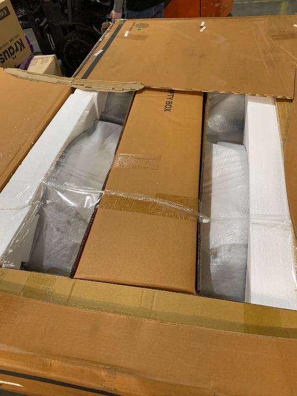 Photo 1 of Signature Design by Ashley Fortmaine Contemporary Dining Table with Natural Live Edge, Light Brown & Black