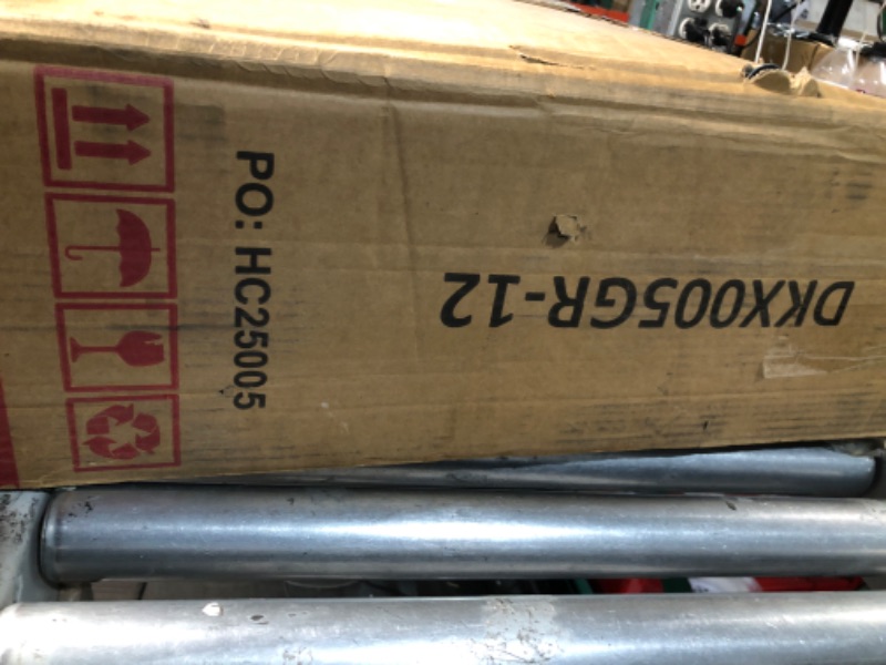 Photo 1 of *PARTIAL SET* Wisteria Lane 4 Piece Patio Furniture Set, Wicker Outdoor Patio Conversation Furniture Set, All Weather Outdoor Patio Sofa with Cushion and Glass Table, Grey