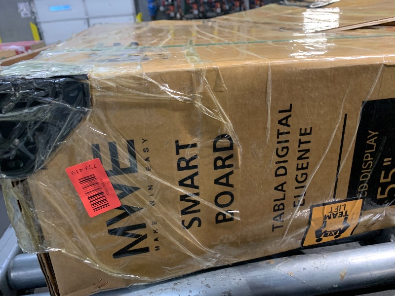 Photo 5 of 55" Smart Board, Interactive Whiteboard, 4K UHD Touchscreen, Android 13, 8+128G, All in One Smartboard for Classroom Office Home (Wall Mount Included)