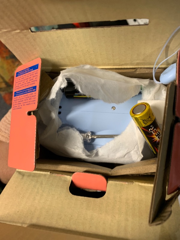 Photo 1 of Fujifilm Instax Mini 12 Instant Film Camera - Pastel Blue