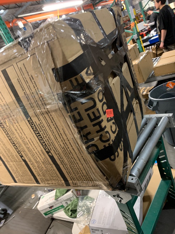 Photo 1 of (*Parts// fridge only*)Coolake 360 lb. Commercial Ice Machine Storage Bin, 26" Stainless Steel Space Saving Footprint Ice Bin with Convenient Lift-up Door, Filter, Scoop, Adjustable Feet, for Bar Restaurant Shop