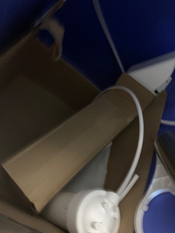 Photo 1 of (*Parts// fridge only*)Coolake 360 lb. Commercial Ice Machine Storage Bin, 26" Stainless Steel Space Saving Footprint Ice Bin with Convenient Lift-up Door, Filter, Scoop, Adjustable Feet, for Bar Restaurant Shop