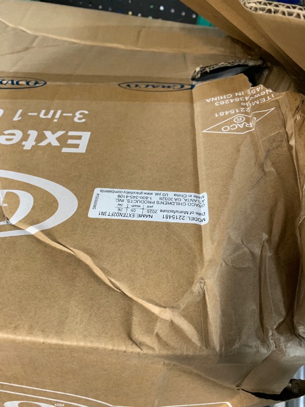 Photo 4 of Graco Extend2Fit 3-in-1 Convertible Baby Car Seat, Rear and Forward Facing, Adjustable Extension Panel for Extra Legroom, Ashten