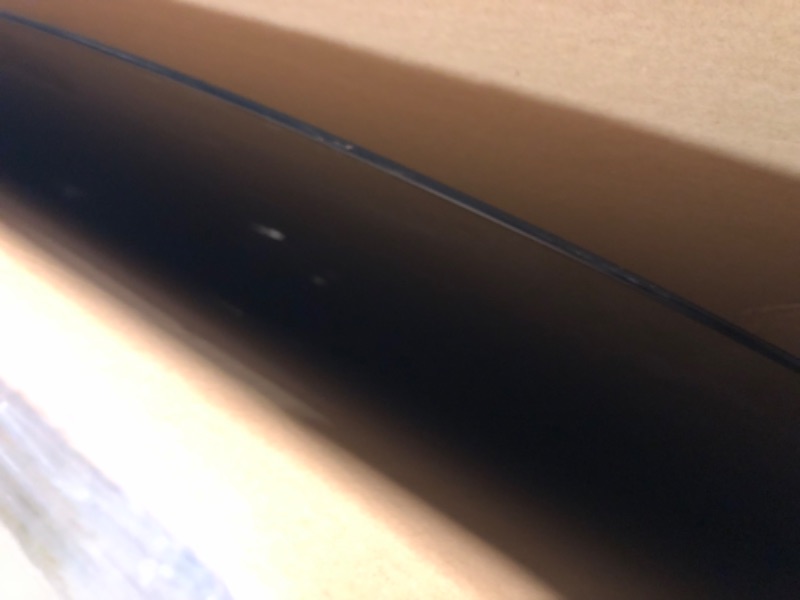 Photo 1 of [Tempered Glass] 55" x 55" Round Glass Chair Mat, Heavy Duty Hard Floor Mat with Round Corner and Polished Edge, Office Chair Mat for Carpet Office Home Hardwood Floor Desk