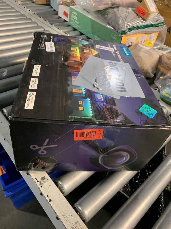 Photo 1 of ***(USED/ UNKNOWN IF MISSING PARTS/ UNABLE TO TEST ITEM)***Govee Permanent Outdoor Lights Pro, 200ft with 120 RGBIC LED Lights for Daily and Accent Lighting, 75 Scene Modes for Outdoor Decor, IP67 Waterproof, Works with Alexa, Google Assistant, Matter, Bl