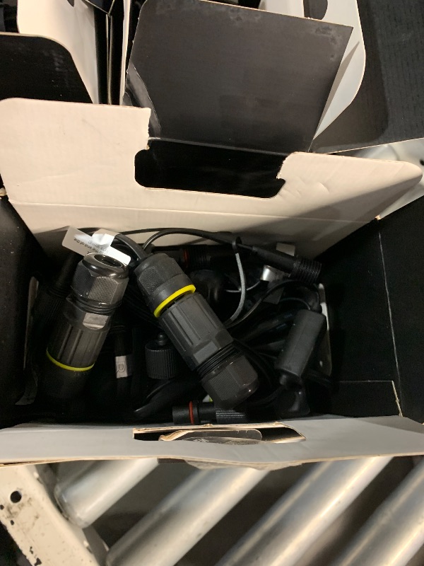 Photo 1 of ***(USED/ UNKNOWN IF MISSING PARTS/ UNABLE TO TEST ITEM)***Govee Permanent Outdoor Lights Pro, 200ft with 120 RGBIC LED Lights for Daily and Accent Lighting, 75 Scene Modes for Outdoor Decor, IP67 Waterproof, Works with Alexa, Google Assistant, Matter, Bl