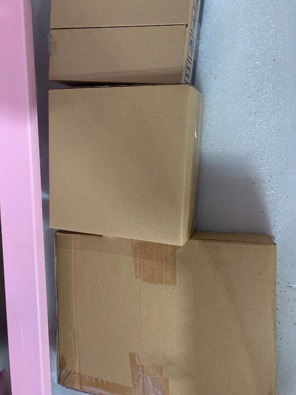 Photo 1 of ***FACTORY SEALED***(open for inspection) POLIMO LED Professional Electric Dog Grooming Table - 50" Heavy Duty Dog Grooming Station with LED, Button & Foot Control, Leveling Wheels, Grooming Arm, Anti-Slip Top & Tool Organizer (50", Pink)