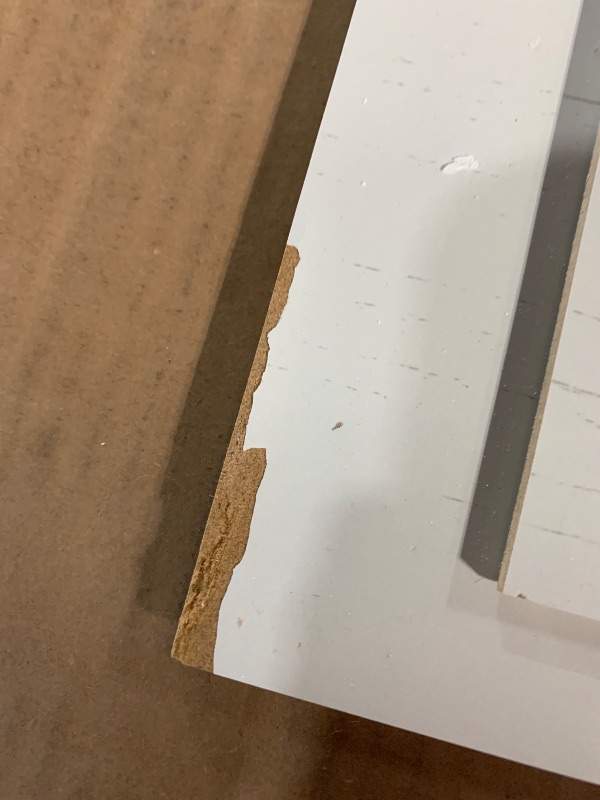 Photo 1 of ***DAMAGED - SEE NOTES/PICTURES***24" 3 Sided Glass Electric Fireplace & 59" TV Stand, 12 Colors LED Lights Flame, 750W/1500W, Tv Stand with Fireplace