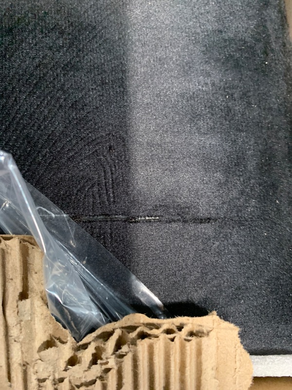 Photo 1 of ***DAMAGED - SEE NOTES/PICTURES***IOILORI Queen Size Bed Frame, Queen Size Platform Bed Frame with Headboard, Upholstered Headboard, Sturdy Wooden Slats, Noiseless No Box Spring Required, Easy to Assemble, Black