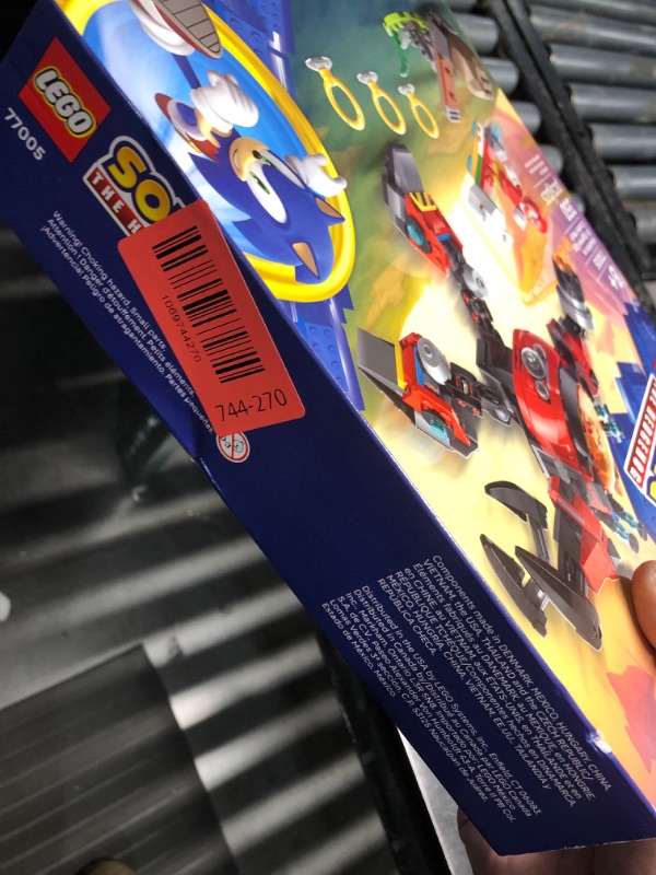 View 2 of ***FACTORY SEALED***LEGO Sonic The Hedgehog Knuckles vs. Dr. Eggman Egg Crusher Mech Building Toy - Pretend Play Building Blocks W/2 Minifigures for Kids, Ages 8+ - Gift Idea for Boys, Girls, & Any Gaming Fans - 77005
