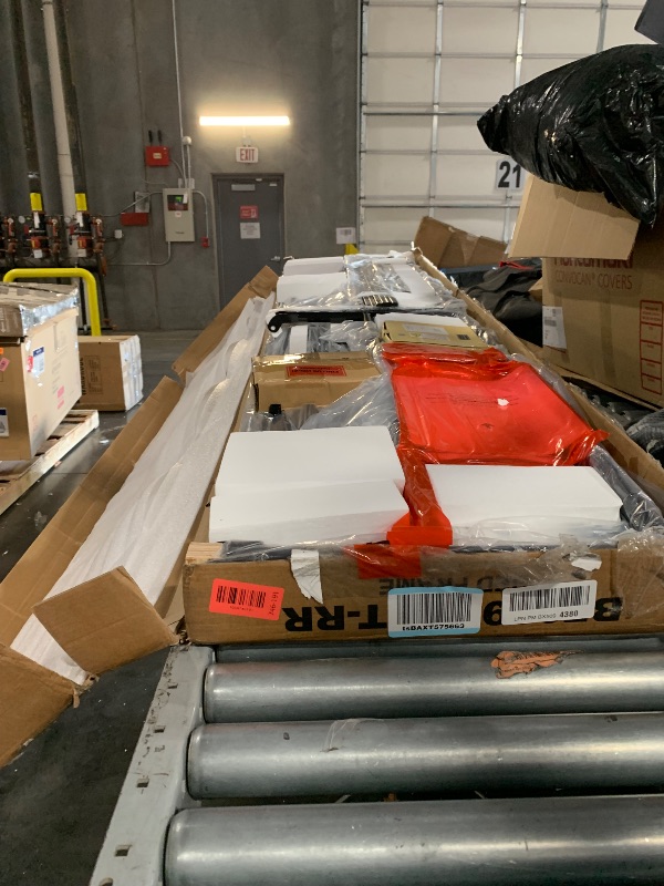 Photo 1 of Rolanstar Daybed with Charging Station and LED Lights, Height Adjustable Twin Daybed with Trundle, Metal Sofa Bed Frame with Steel Slat Support for Living Room, Bedroom and Guest Room, Black