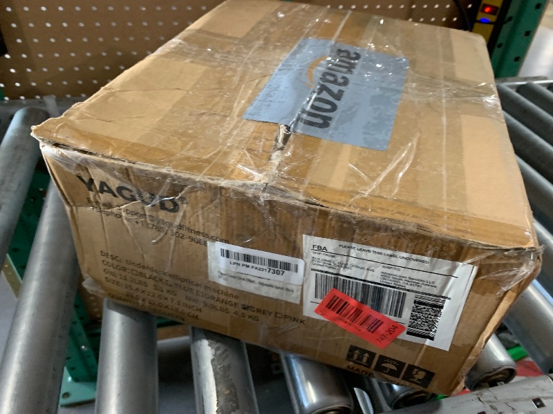 Photo 1 of ***PARTIAL SET - PRICE ADJUSTED***
Yagud Under Desk Elliptical Machine, Elliptical Leg Exerciser as Seen on TV for Senior with Remote Control, Portable Quiet Electric Seated Pedal and 12 Adjustable Speed, Black