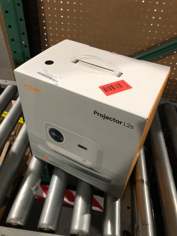 Photo 1 of [Sound by JBL & High Brightness] Yaber Projector with WiFi and Bluetooth, Projector 4K Support, Auto Focus/Keystone Correction, 3D Sound Movie Proyector, Portable projector for Home & Outdoor