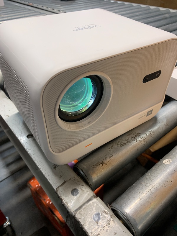 Photo 1 of [Sound by JBL & High Brightness] Yaber Projector with WiFi and Bluetooth, Projector 4K Support, Auto Focus/Keystone Correction, 3D Sound Movie Proyector, Portable projector for Home & Outdoor