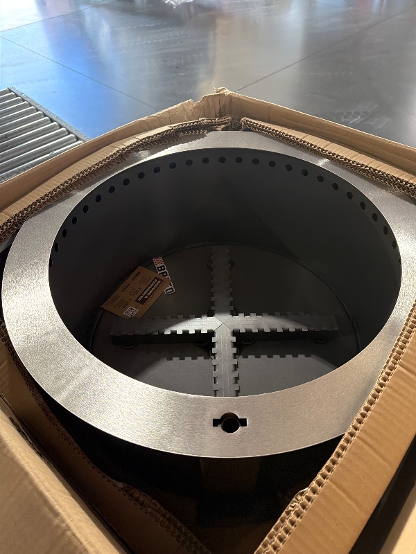 Photo 1 of ** see notes** Breeo Smokeless Fire Pit (X Series 24, Corten Steel) | 27.5 inch Smokeless Firepit for Outside | 62 Pounds | Ideal for Families, Gifts for Dad | Compatible with Wide Range of Breeo Accessories850027772042