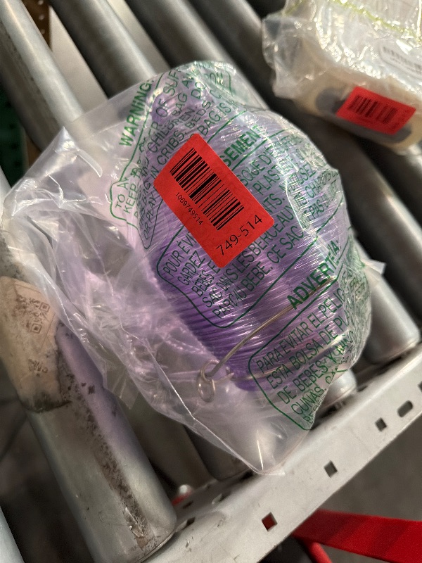 Photo 1 of (GLASS ONLY) Nature's Way Hanging Glass Hummingbird Feeder for Outdoor Decor, 29 Ounce Capacity Nectar Feeder, 4 Easy to Clean Flexible Ports, Purple Lilac