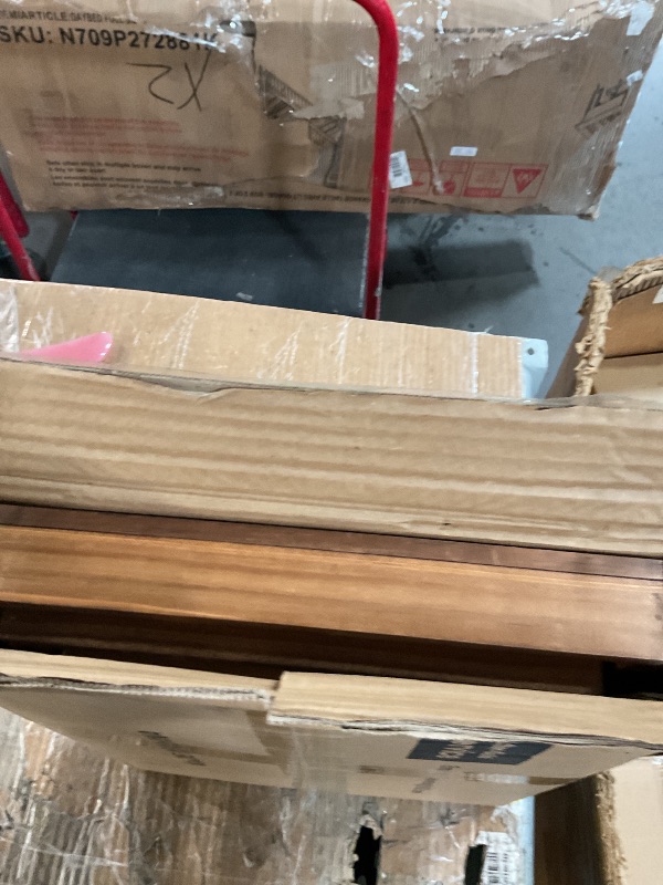 Photo 1 of ***DAMAGED - SEE NOTES/PICTURES***  COOGOU 3 Tiered Small Plant Stands Shelf Indoor Outdoor,Wood Flower Pot Stand Holders Rack,Freestanding Corner Ladder Shelves for Plants Succulent Cactus,on Patio,Desktop,Window