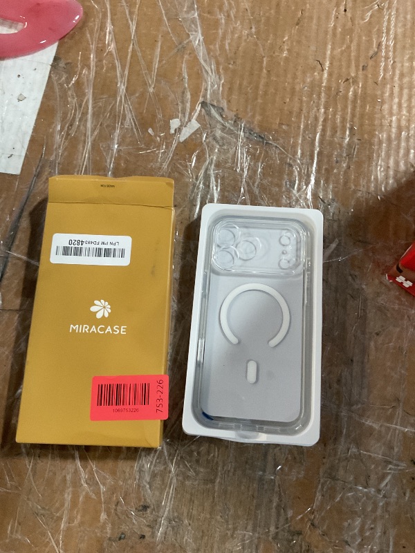 Photo 1 of ***STOCK IMAGE FOR REFERENCE***
Diaclara Magnetic Designed for iPhone 17 Pro Max Case Full Body Bumper,[Compatible with MagSafe] Military Drop Proof Cover with Built-in Touch Sensitive Anti-Scratch Screen Protector,Orange