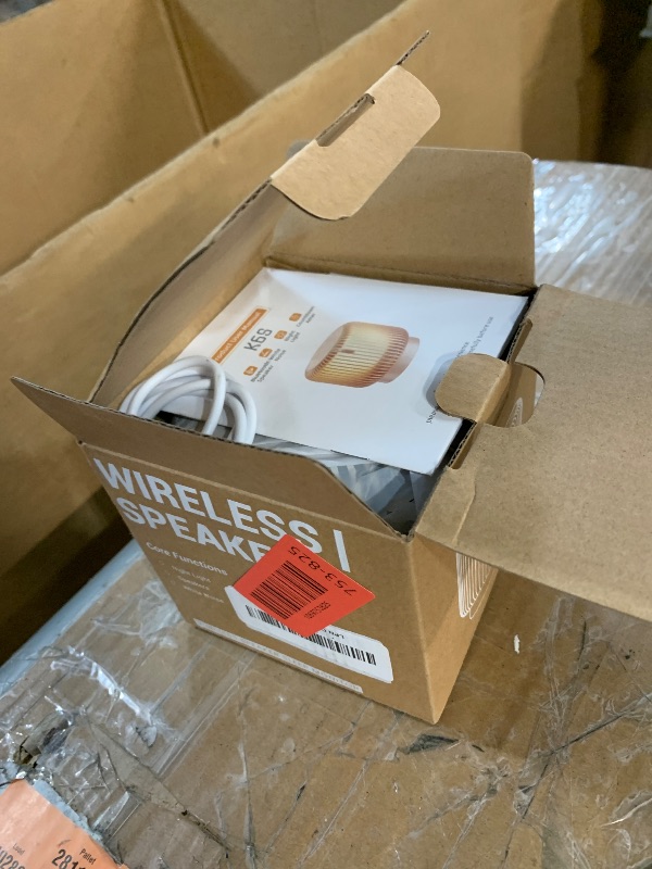 Photo 1 of ?Upgraded? White Noise Sound Machine Bluetooth Speaker for Adults Kids 26 Soothing Sounds Dimmable Night Light 4 Timers Memory Function Brown Noise Baby Home Office Sleep Therapy Gift