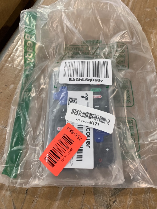 Photo 1 of (Pack of 2) Replacement Remote Control Only for Roku TV, Compatible for TCL Roku/Hisense Roku/Onn Roku/Sharp Roku/Element Roku/Westinghouse Roku/Philips Roku Smart TVs (Not for Roku Stick and Box)