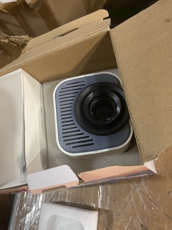 Photo 1 of [Projector 2026 Upgraded] Mini Projector Support 4K 1080P Auto Keystone 270°Rotatable with WiFi 6 and Bluetooth 5.2 Projector Portable Compatibile with HDMI/TV Stick/Memory Stick/Laptop,White