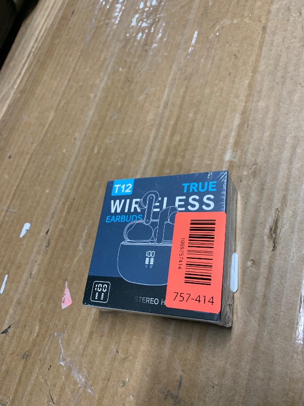 Photo 1 of ***FACTORY SEALED***HUIFU Wireless Earbuds, Bluetooth 5.3 Ear Buds, Headphones with Clear Stereo Sound, 40H Playtime with LED Digital Display, IPX7 Waterproof Earphones Built-in Mic for Phone Tablet Sports Workout