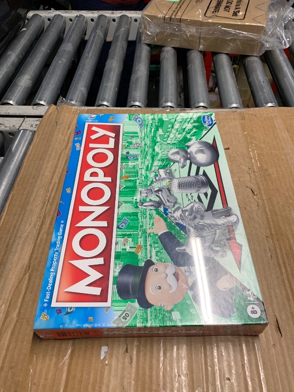 Photo 1 of ***FACTORY SEALED***Monopoly Game, Family Board Games for 2 to 6 Players & Kids Ages 8 and Up, Includes 8 Tokens (Token Vote Edition)