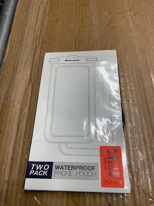 Photo 1 of ***FACTORY SEALED***Hiearcool Waterproof Phone Pouch, Waterproof Phone Case for iPhone 17 16 15 14 13 Pro Max, IPX8 Cellphone Dry Bag Beach Cruise Ship Essentials 2Pack-8.3"