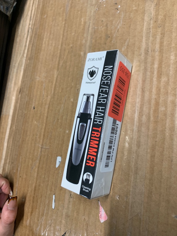 Photo 1 of ***FACTORY SEALED***Ear and Nose Hair Trimmer Clipper - 2025 Professional Painless Eyebrow & Facial Hair Trimmer for Men Women, Battery-Operated Trimmer with IPX7 Waterproof, Dual Edge Blades for Easy Cleansing Black