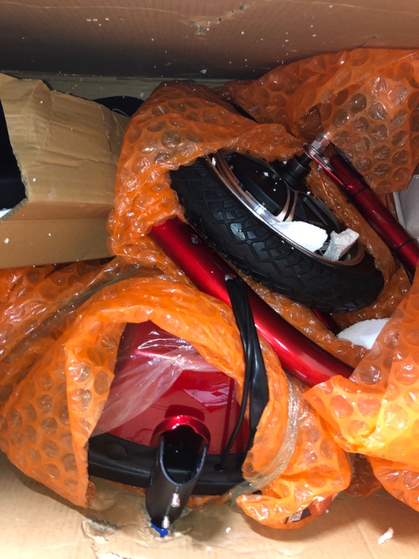 Photo 1 of *Parts Only* Drive Medical ZOOME3 Recreational Power Mobility Scooter, Red