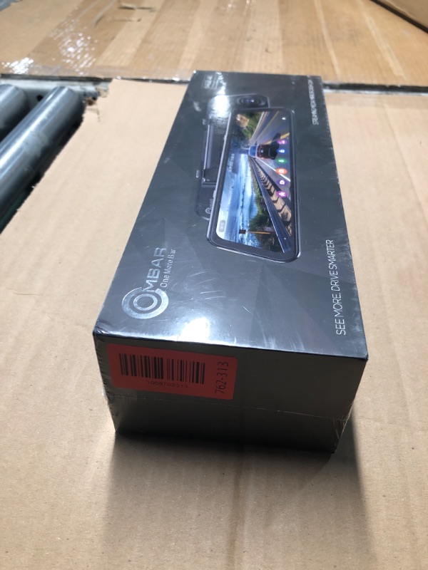 Photo 1 of ***FACTORY SEALED***OMBAR 4K+2.5K Rear View Mirror Camera with ADAS BSD and LCA, 12" Smart Mirror Dash Cam with 5.8GHz WiFi, Rearview Mirror Camera with GPS G-Sensor, Parking Monitor, Loop Recording, 64GB Card Includes