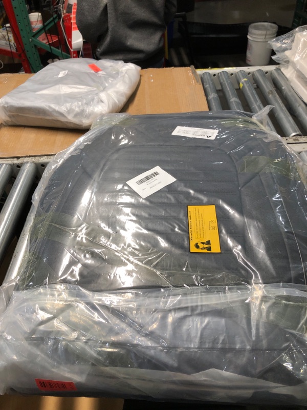 Photo 1 of ***STOCK PHOTO FOR REFERENCE ONLY ***JIAMAOXIN Full Set Seat Covers for Nissan Kicks 2018-2025: Breathable Leather Car Seat Covers Cushion (5 Seat Full Set,Black)