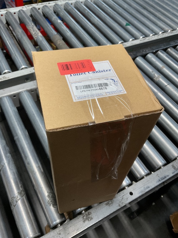 Photo 1 of [2023 Upgraded Version] HUJI Rust Resistant Stainless Steel Toilet Paper Roll Canister Holder w/Removable Base for Bathroom Storage (1 Pack, Toilet Paper Canister)