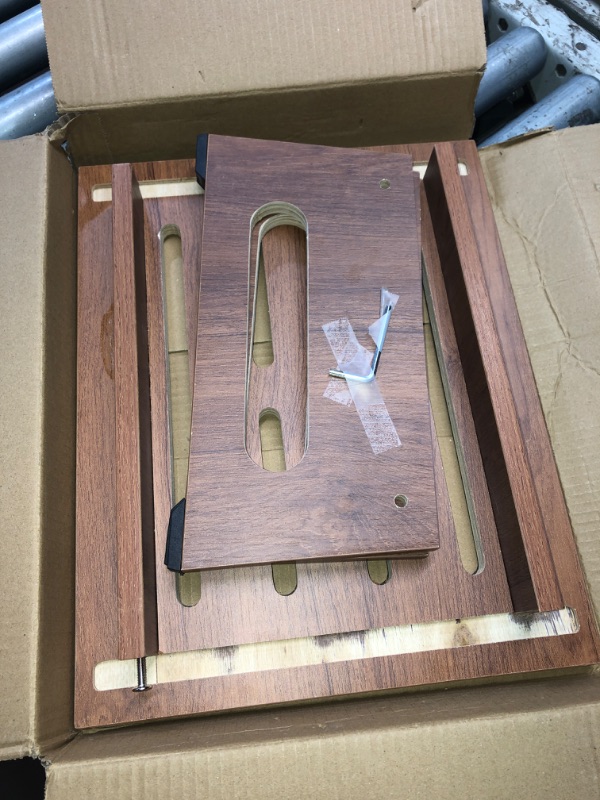 Photo 1 of ***MISSING HARDWARE//COSMETICS***
One Step Stool for Adults Seniors with Non-Slip Rubber Step Surface, 6.9" Heavy Duty Wood Stepping Stool with 450 LB Capacity Bed Steps for High Beds, Bathroom, Bedroom, Kitchen & Kids Bedside Support