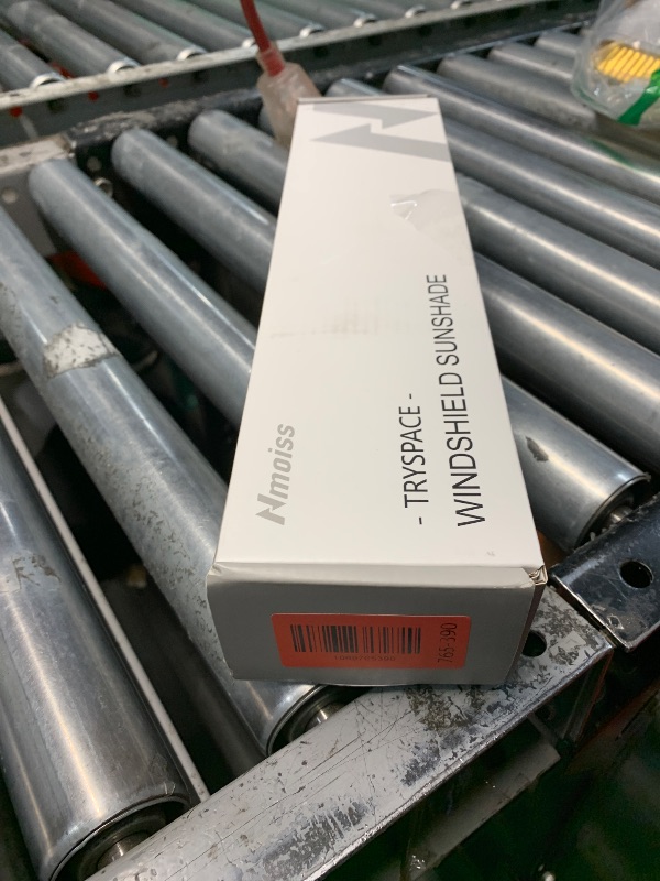 Photo 1 of [2025 Upgrade] Nmoiss Windshield Sun Shade Umbrella - [Vinyl Coating Heat Shield] Protect Car from Sun Rays & Heat Damage Keep Cool and Protect Interior, Spring Structure Edge Medium 56" L x 31" W