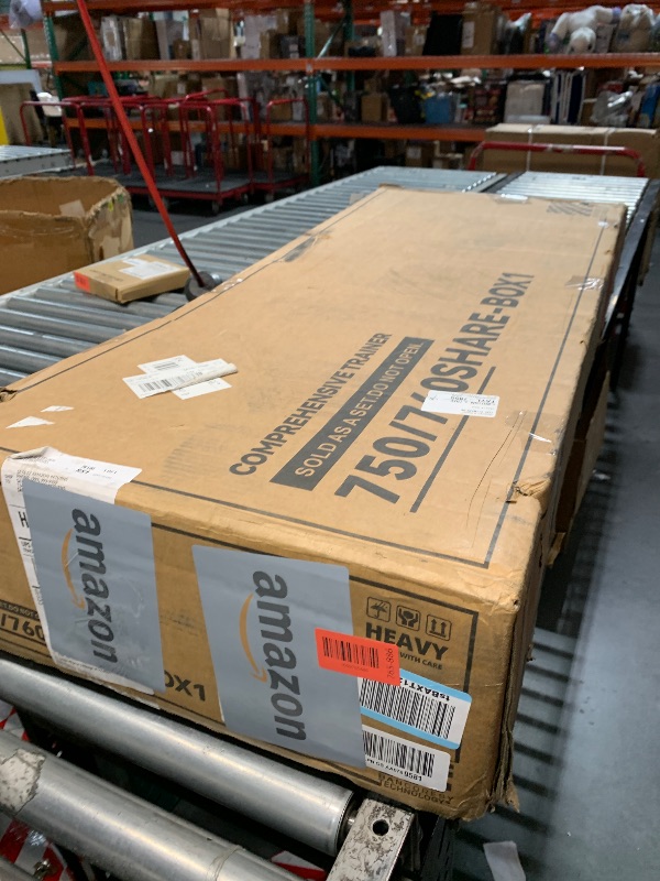 Photo 1 of ***PARTIAL SET - PRICE ADJUSTED***BOX 1 Fitvids Multifunctional Home Gym Equipment with 122.5 lbs Weight Stack, Full Body Workout Weight Machine, All in One Exercise Equipment with Pulley System for Home Gym Strength Training