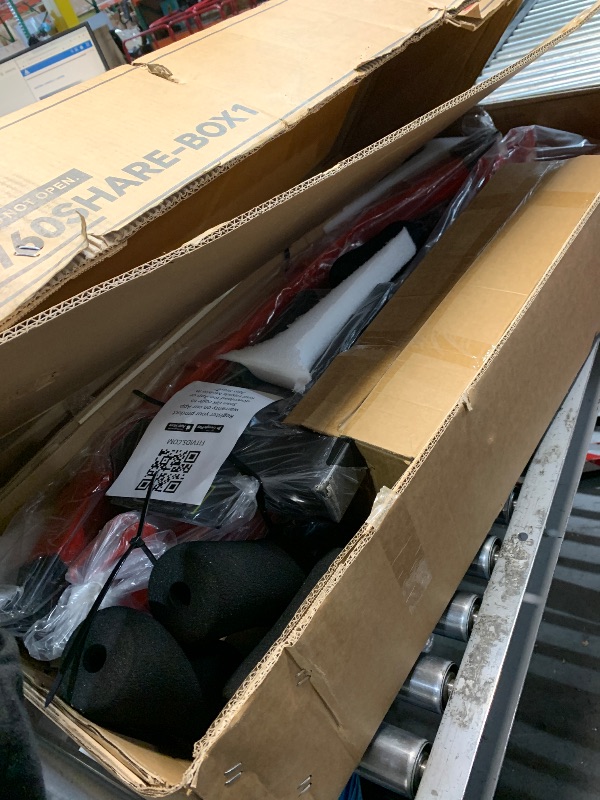 Photo 1 of ***PARTIAL SET - PRICE ADJUSTED***BOX 1 Fitvids Multifunctional Home Gym Equipment with 122.5 lbs Weight Stack, Full Body Workout Weight Machine, All in One Exercise Equipment with Pulley System for Home Gym Strength Training