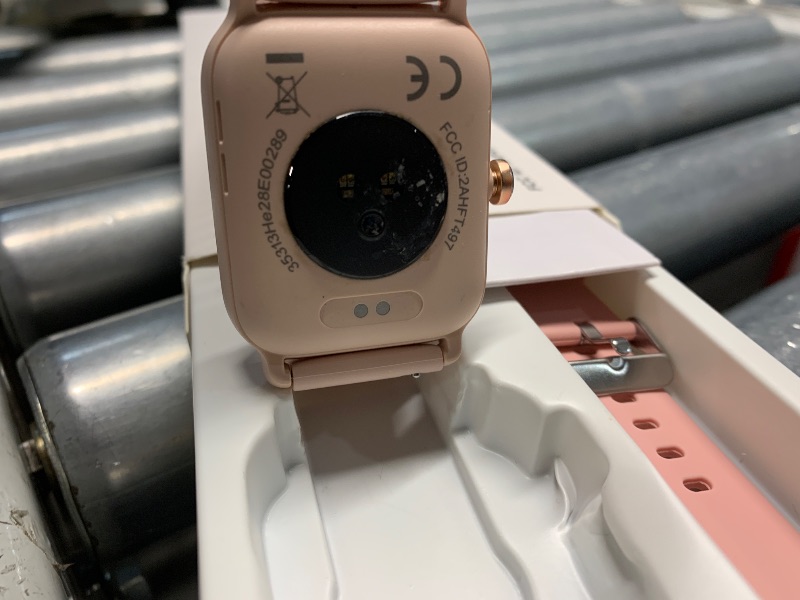 Photo 1 of ***STOCK PHOTO FOR REFERENCE ONLY***Trendia Smart Watches for Women, 1.83" HD Fitness Tracker (Answer/Make Calls), 120+ Sport Modes with Heart Rate/Sleep Monitor, IP68 Waterproof, Fitness Watch for iOS Android, Pink