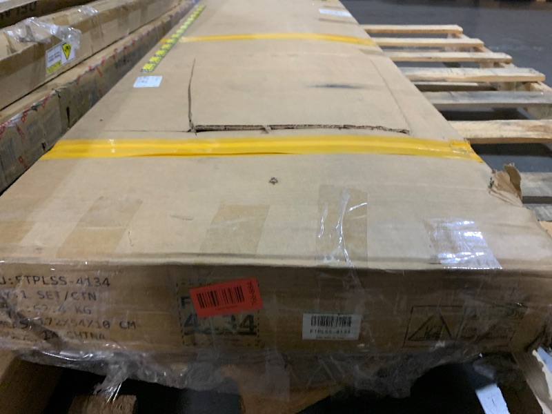 Photo 1 of ***BOX 1/2***YITAHOME Outdoor Horizontal Storage Sheds w/o Shelf, Weatherproof Resin Tool Shed, Multi-Opening Door for Storage of Bike, Trash Cans, Garden Tools, 35 cu ft, Waterproof, Lockable, Dark Gray